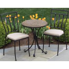 Alfresco Home Ferrone 24 Round Bistro Table Group