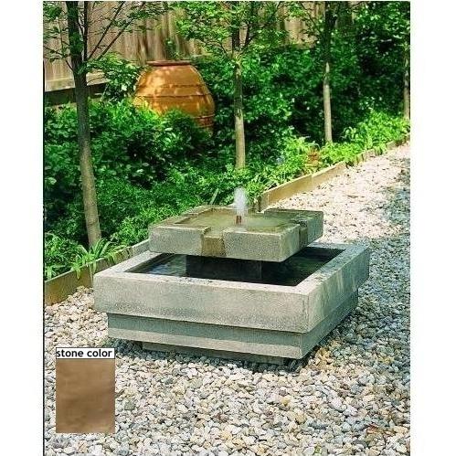 Campania Vicobello Fountain - Brownstone Finish
