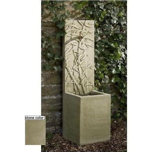Campania Bamboo Fountain (2pc) - English Moss Finish