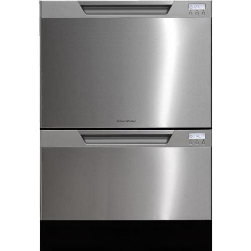 Fisher Paykel DishDrawer Tall Double Dishwasher - Stainless