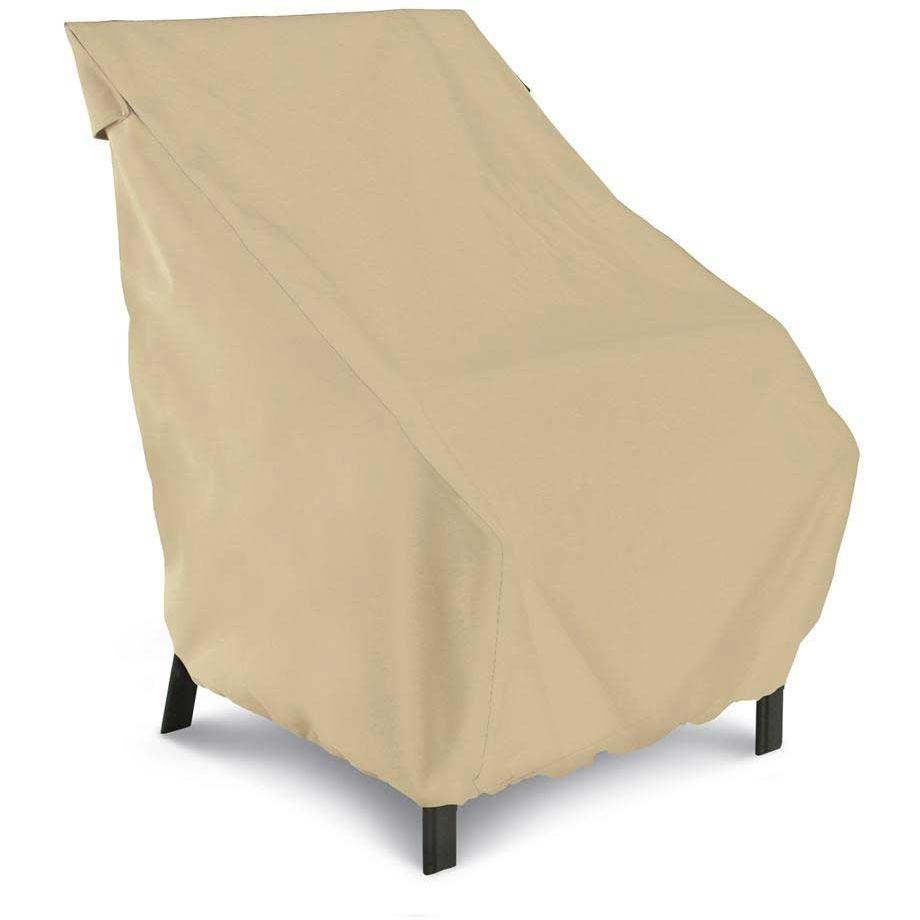 Classic Accessories Terrazzo High Back Patio Chair Cover - Up To 27 Inch Rest