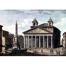 View Of The Pantheon Poster Print