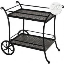 Windham Castings Accessories Woven Tea Cart Frame Only, White