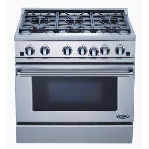 DCS Gas Range 36 Inch Natural Gas Range By Fisher Paykel - RGT-366