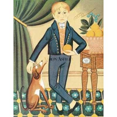 Primitive Boy Poster Print