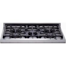 DCS Gas Range 30 Inch Burner Top View