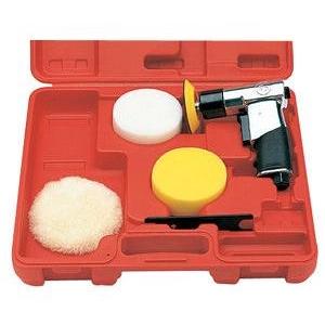 Chicago Pneumatic SMART Mini Air Random Orbit Sander Kit - 2 Inch & 3 Inch