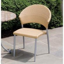 Alfresco Home Sabbia Outdoor Stackable Wicker Side Chair