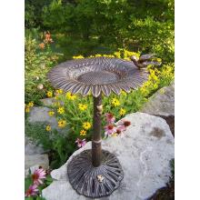 Oakland Living Sunflower Bird Bath
