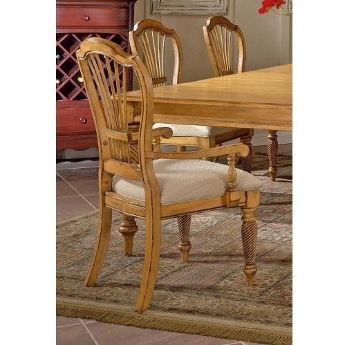 Hillsdale Wilshire Side Arm Chair - Set Of 2 - Antique Pine - 4507-805