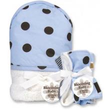 Max Dot Hooded Towel And Wash Cloth Set
