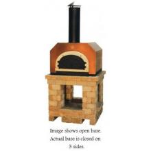 Chicago Brick Oven Mario Batali Etna 3 Series Outdoor Oven On Closed Harmony Base - Persimmon