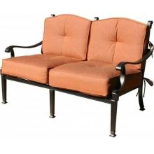 Darlee Charleston Aluminum Loveseat