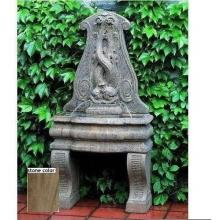 Campania Esplanade Fountain - Aged Limestone Finish