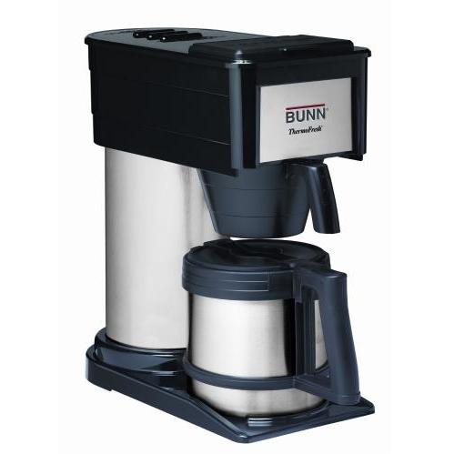 BUNN BTX-B ThermoFresh 10-Cup Commercial Style Coffee Brewer, Black