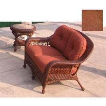 North Cape Premium Cushion Only Deep Seating Love Seat Cushion ONLY Set (4)- Paprika Foliage