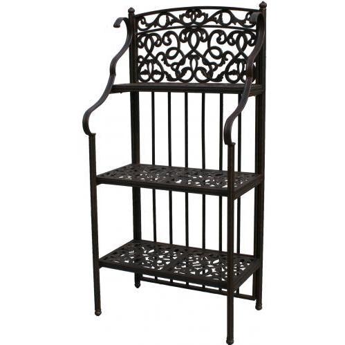 Darlee Cast Aluminum Bakers Rack