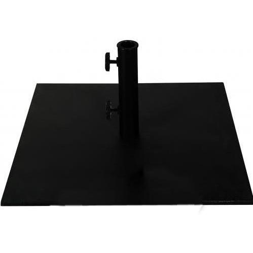 FiberBuilt Outdoor Umbrellas Steel Umbrella Base - Square