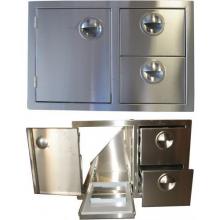 BBQ Guys 200 Series Door/ Propane Drawer Combo
