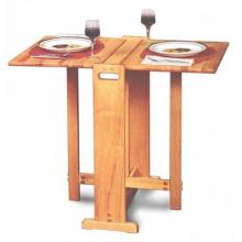 Fold-A-Way Butcher Block Table