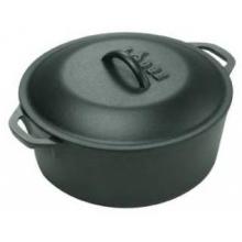 Lodge Seasoned Cast Iron Dutch Oven W/ Loop Handles - 7qt.