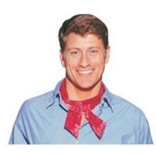 Occunomix MiraCool Cooling Bandana - Cowboy Red