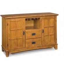Home Styles Arts And Crafts Dining Buffet - Cottage Oak