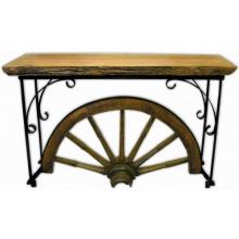 Groovy Stuff Winchester Teak Wood Console Wall Table