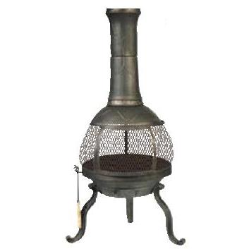 Kay Home Products Sonora Cast Iron Chimenea Without Rain Cap