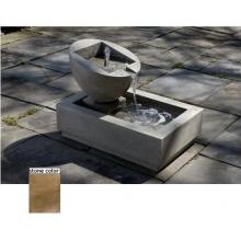 Campania Genesis II Fountain - Brownstone Finish