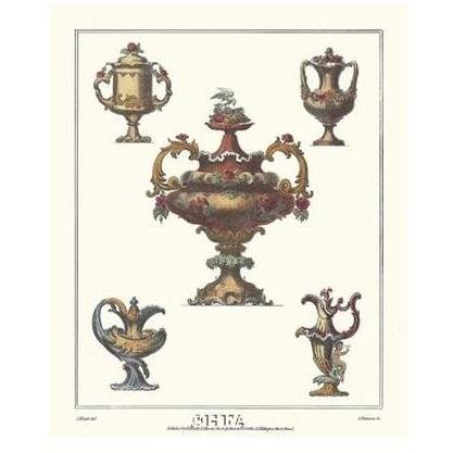 Antique Urns Poster Print