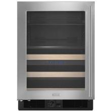 Jenn-Air Beverage Center, 24 Inches - Stainless Steel, Left Hinge