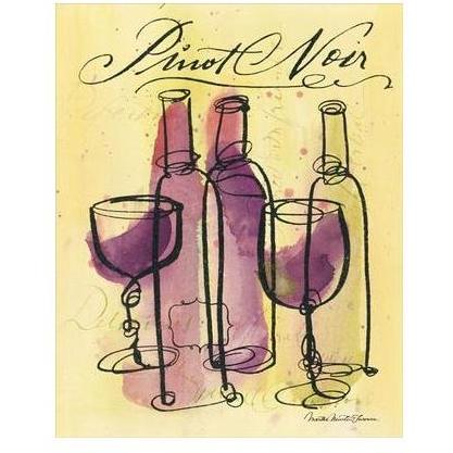 Wine Cellar - Pinot Noir Poster Print