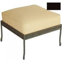 Windham Castings Provence Ottoman Cushion , Canvas Black L