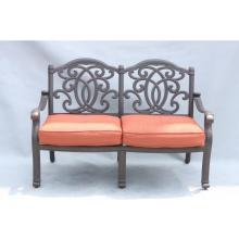 Desert Garden Cast Aluminum Patio Deep Seat Loveseat - No Cushion(s)