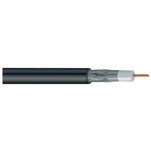 RG6 SOLID COPPER COAXIAL CABLE, 1,000 FT (BLACK)