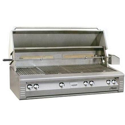 Alfresco Gas Grills Classic 56 Inch Propane Gas Grill With Sear Zone And Rotisserie - Built In