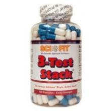 SciFit 3-Test Stack, 60 Capsules