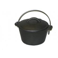 Seasoned Cast Iron Dutch Oven 1 Qt.