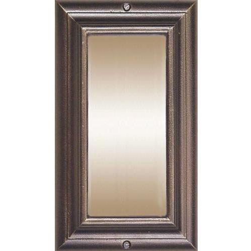 Edgewood French Bronze Vertical Lighted Address Plaque
