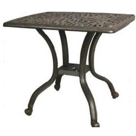 Summerset Outdoor Living Cast Aluminum 21 X 21 Square Bistro Table