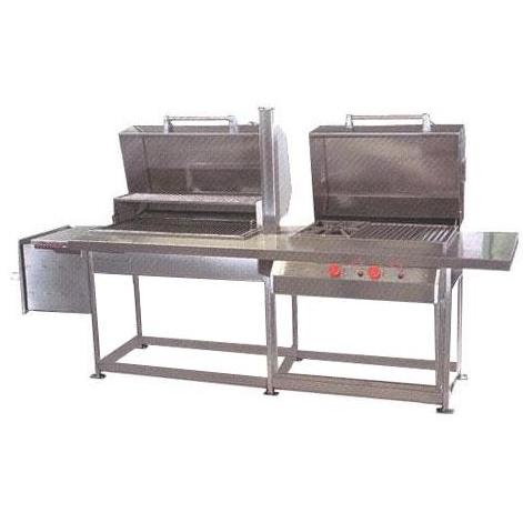 Texas Barbecues 700s Hybrid Grill W/ Open Base NG