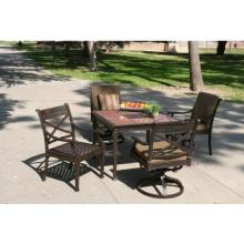 Darlee Monte Carlo Aluminum Dining Set
