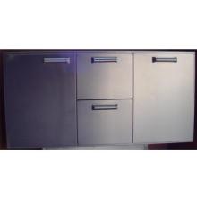 BBQ Guys 300H Series Single Door 2 Drawer And Trash Tilt-Out Combo