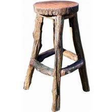 Teak Wood 30 Inch Garden Bar Stool Chair