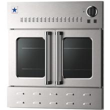 BlueStar 30 Inch Stainless Steel Single Built In Convection Natural Gas Wall Oven