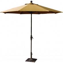 Darlee 9 Ft X 102 Inch Aluminum Umbrella - Khaki