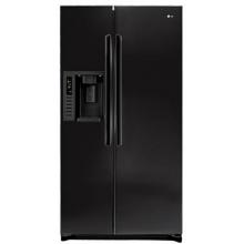LG 27 Cuft Side-by-Side Refrigerator With SpacePlus Ice System - Black