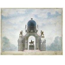 Place Du Trone-IV Poster Print