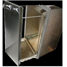 BBQ Guys 260 Series Rollout Trash Bin